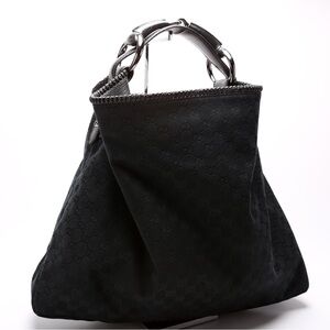 Gucci Horsebit Large Signature Hobo Bag